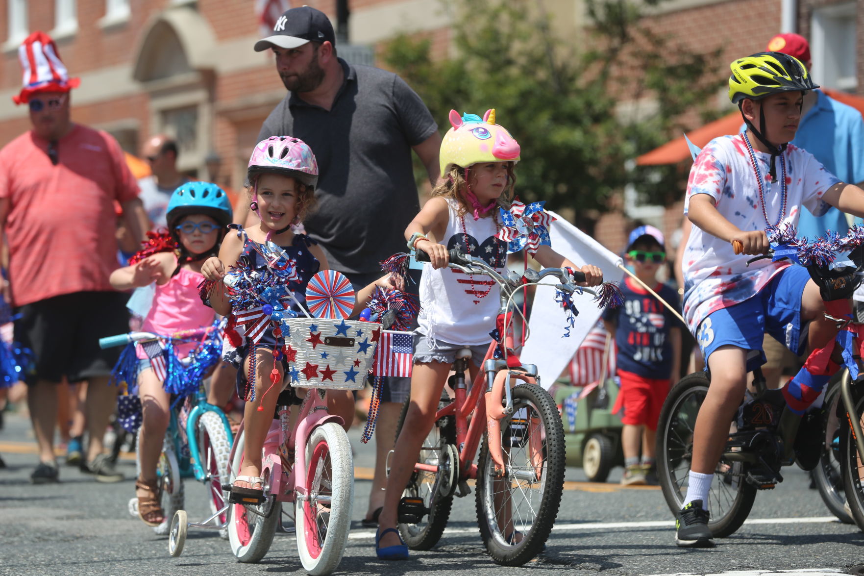 Hammonton's annual Fourth of July parade 2019 along Bellevue Avenue.